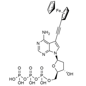 7-(Ferrocene-1-yl-ethynyl)-7-deaza-2'-deoxyadenosine triphosphate CAS 1007229-83-5