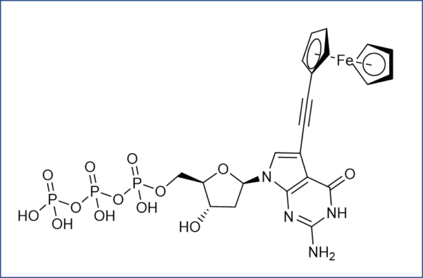 7-(Ferrocene-1-yl-ethynyl)-7-deaza-2'-deoxyguanosine triphosphate CAS 1138412-29-9