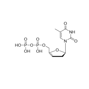 3′,4′-Didehydro-3′-deoxythymidine diphosphate