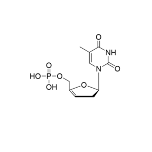 3′,4′-Didehydro-3′-deoxythymidine monophosphate
